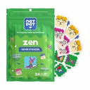 NATPAT Zen Patch Mood Calming Nálepky pro děti a dospělé - Chemical and Drug Free, Mood Support for Relaxation, Calm and Emotion Regulation - BuzzPatch Natural Patch (24 Pack)