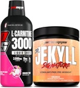 PROSUFPS L- karnitin 3000 Stimulant Volný tekuté výstřely (31 Servings, Dragon Fruit) a pan Hyde Signature Series Pre- Workout Energy Powerded Drink (30 Servings, Orange) Bundle