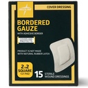 Medline ohraničená gáza, 2 "x 2" Adhesive Island Wound Dressing, Sterilní, 15 Počet