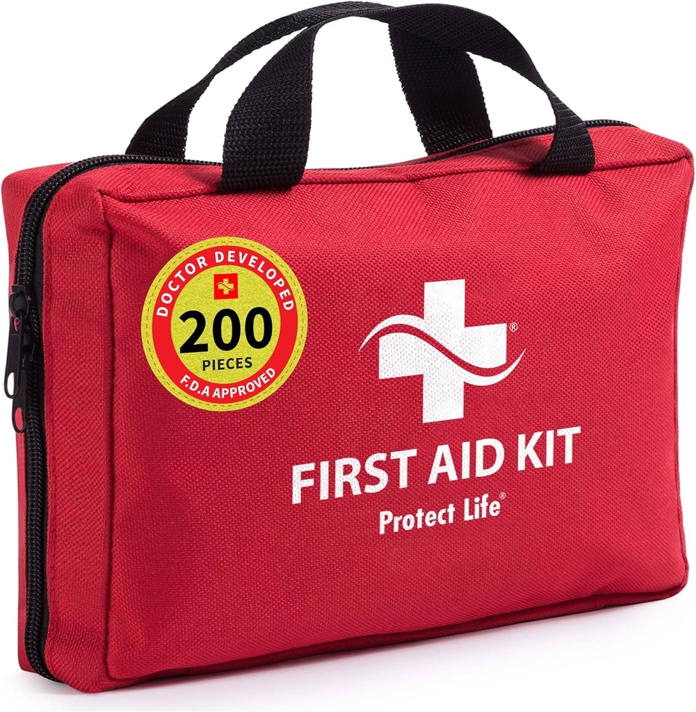 Ochrana života podnikání První pomoc Kit, Nouzové první pomoc Kit pro kancelářské nastavení, lékařské potřeby, První pomoc kity pro podniky, Školní a obchodní použití - 200 Kusy