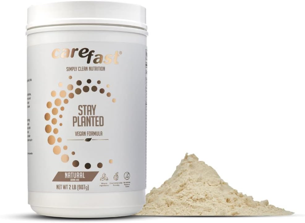 Plant- Based Non- GMO Soy Zdravý proteinový nápoj Mix - Přírodní ochucený - 2lb Tub - 13g protein - Dělá skvělé Ochutnávání Nízké karban Vegan Shakes & Smoothies