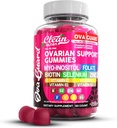 Clean Nutraceuticals Ovaria Health Support PHAR124; Myo- Inositol & D- Chiro Inositol Gummies PHAR124; Folate Selenium Zinek Vitamin C D B1 B3 Maca Root Choline Bitartate String Nettle N Acetyl Cysteine Clean