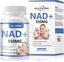 NAD dodatek liposukce pro ženy: NAD + Příplatek s Resveratrol 550MG Podpora Cellular Opravy Podpora energie a zdravé stárnutí