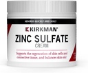 Kirkman - zinek sulfát Topical Cream - 4 fl oz - Fast Absorpce - 10% zinek sulfát - hypoalergenní