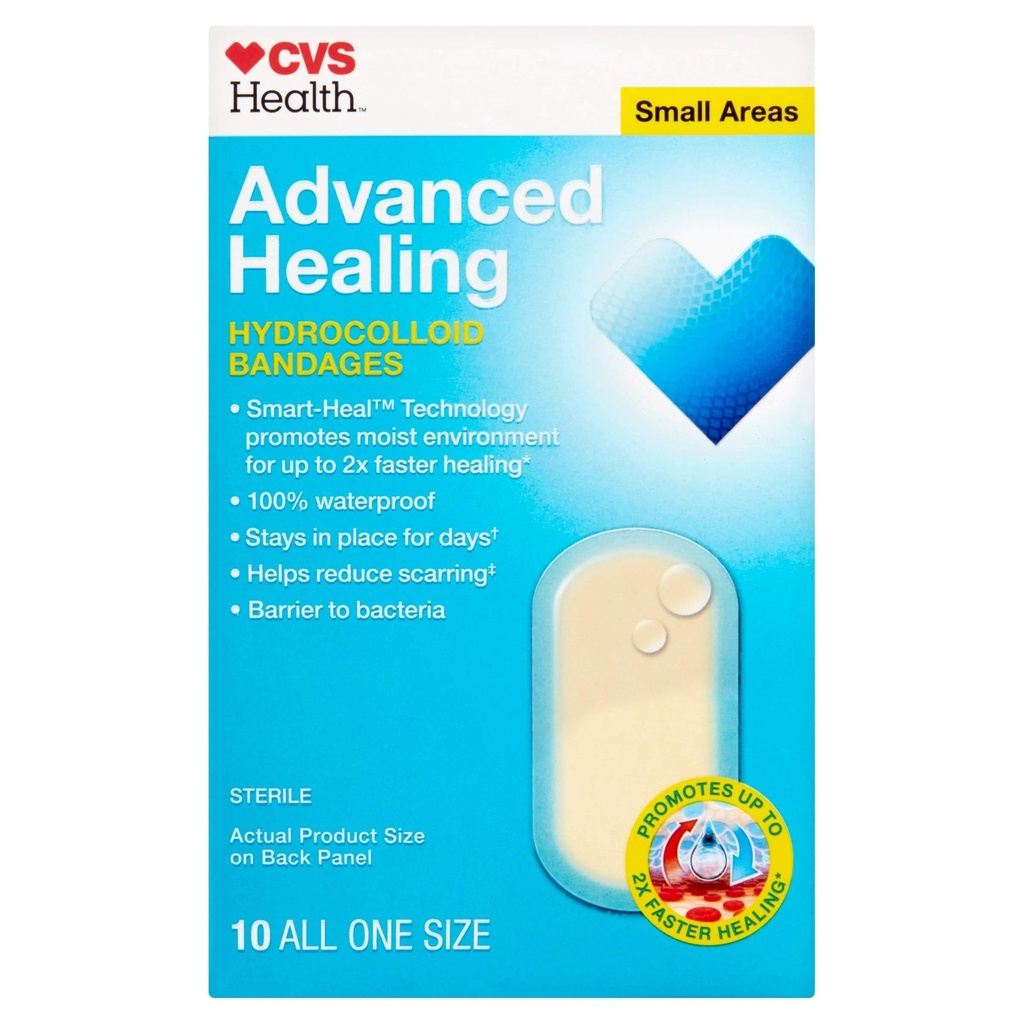 CVS Zdraví Pokročilé léčení hydrokoloidní obvazy (malé oblasti)