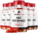LIVORKA Alpha Surge for Men - Alpha Surge Gummies for Male, Alfa Surge Gummies 1050mg, Alpha Surge XL Gummie, Alpha Surge Gummies, Alfa Sugre Male, 300 Gummies for 5 Month