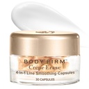 TĚLO FIRM Crepe Erase 4- in-1 Line Smoothing Capsules, Anti- Aging, Hydratační obličej a oční sérum s hyaluronickou kyselinou a multi- řetězec Peptid pro vrásky, Crepe kůže & jemné linky, 30 Počet