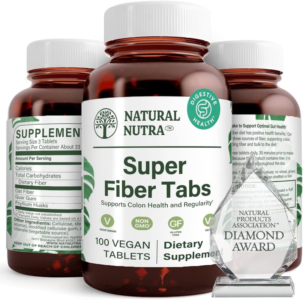 Natural Nutra Super Fiber dodatek, Promotes Stravovací a kardiovaskulární zdraví, Správa Váha, Chrání zdraví pleti, Zvyšuje srdeční zdraví a imunitní systém, Non GMO, Gluten zdarma, Vegan, 100 Vegan