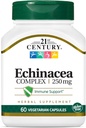 21. Století Echinacea Extract Veg Kapsle, 60 Počet