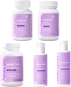 Premom Multivitamin pro ženy + Prenatal DHA Fish Oil + Prenatal Pre & Probiotika + osobní plodnost Lubrikant pro početí 2 & 4 Fl Oz