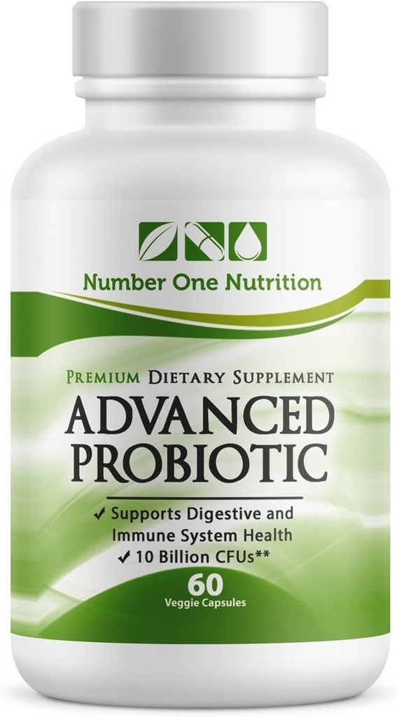 N1N Premium Probiotika pro muže a ženy [11.5 Miliardy CFU] Lactobacillus Acidophilus Probiotický dodatek pro zlepšení stravovací & imunitní, Stabilní a bez zásobení potřebné, 60 Caps