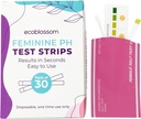 Ecoblossom Vaginální pH Testovací pruhy pro ženy - Zkontrolujte pH Balance - Monitor bakteriální vaginóza BV Léčba - Zabraňte kvasinkové infekce UTI - Rychlé přesné výsledky, Individuální zapečetěný pouch (30 Počet)
