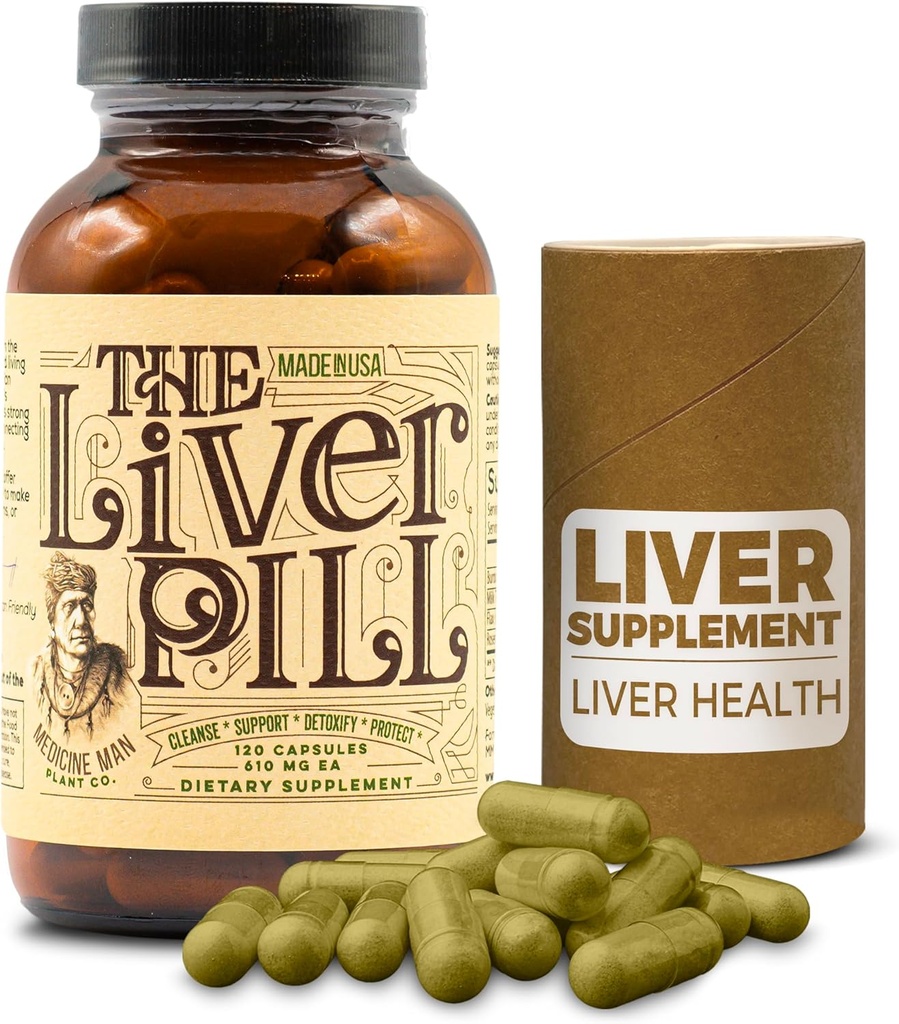 Játra Pill 120 Kapsle - Bylinné Játra čištění Detox & opravit pilulky s Burdock Kořen, Mléko Thistle, Rosemary, a Flax Seed - Non- GMO, Organic, a přírodní Játra Detox pilulky pro muže a ženy