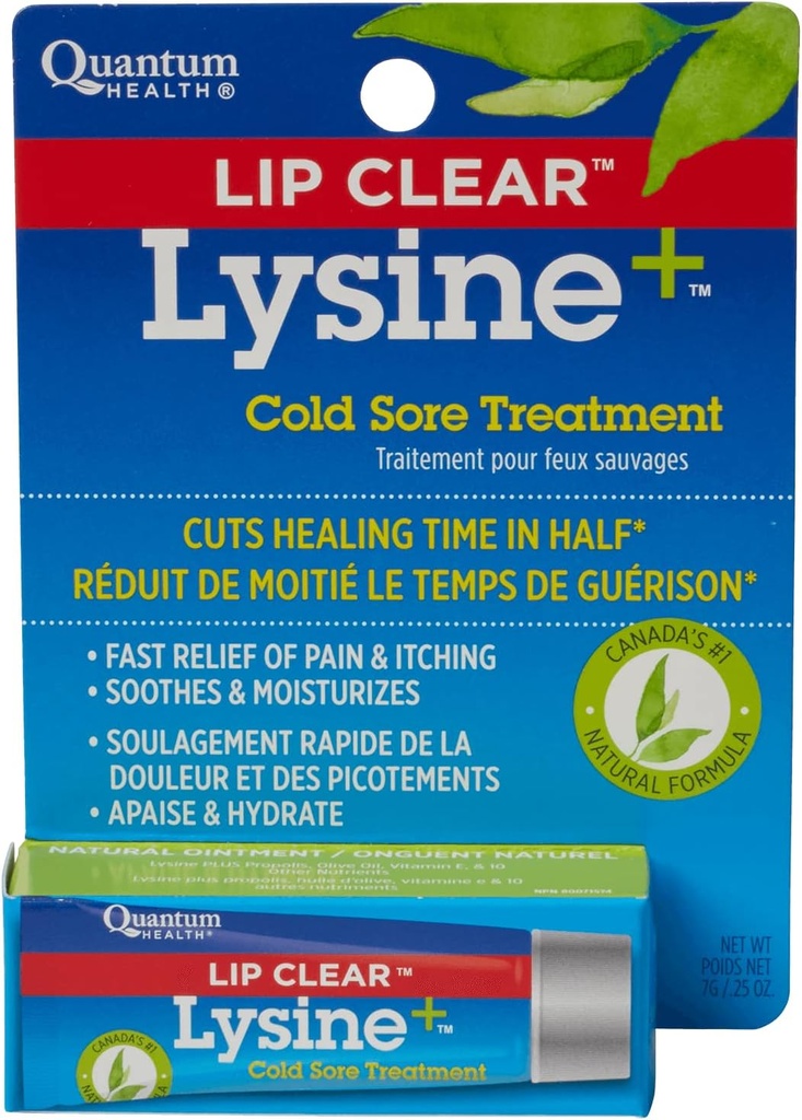 Lip Clear Lysin + Cold Sore Léčba 0, 25 oz (Balení po 3)
