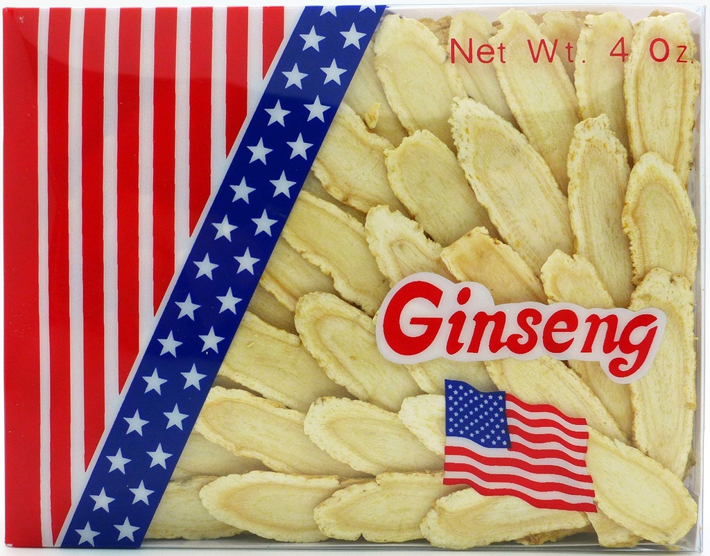 Green Bay American Ginseng z Wisconsin, Large Slice, 4 oz / 113 g, Gluten Free a Keto Friendly