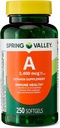 Vitamin A Softgels, 2400 mcg, 250 Počet + Přenosný kontejner na pilulky (2 položky)