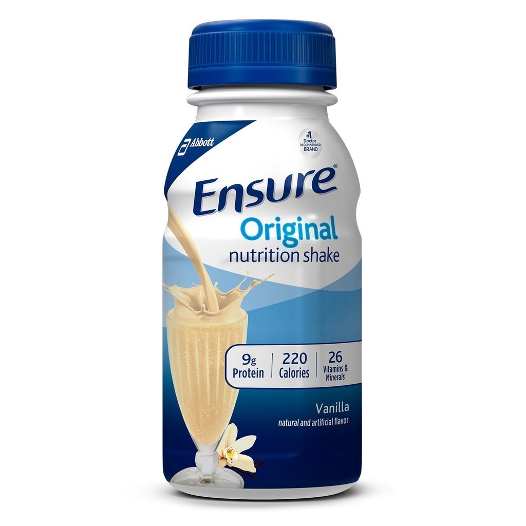 Zajistit Original Nutrition Shake, Vanilla, 8 Ounces, 24 Počet