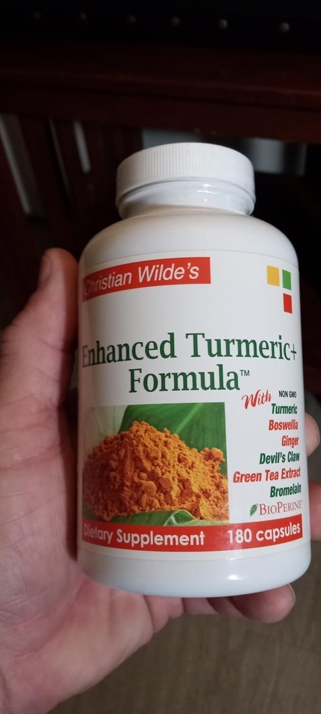 Christian Wilde 's Enhanced Turmeric + Vzorec