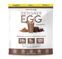 Designer Wellness, Designer Egg, Natural Egg Yolk & White Protein Powder, Keto a Paleo Friendly, Low Calorie, Menší tuk a cholesterol, Holandská čokoláda, 12.4 Ounce