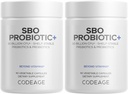 Probiotika Codeage SBO, 50 miliard CFU per serving, multi Strein Soil Based Organisments Blend and Organic Fermented Botanical Blend, Shelf- Stable - 2 Pack