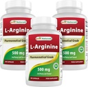 Nejlepší Naturals L- Arginine 500 mg 250 Kapsle (250 Počet (balení po 3))