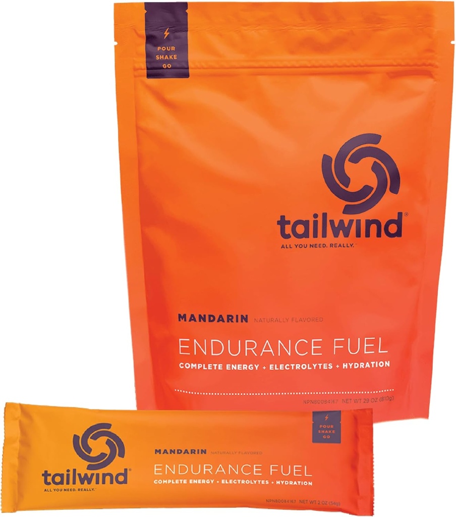 Tailwind Nutrition Grab- and- -Endurance Palivové pouzdro s palivem Endurance Powder, Hydration Drink Mix Pack pro atlety