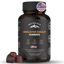 Čistá sušená himalájská shilajit Gummy pro muže a ženy 124; Organic Shilajit Gummies U124; Natural 85 Plus stopové minerály Fulvic Acid 124; Energie, imunita 124; Sugar- Free 60 Zdravý Gummy