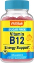 WellYeah Vitamin B12 1000mcg Sugar Free Gummies PHAR124; Dietní dodatek B124; pro podporu energie a metabolismu PHAR124; Strawberry Flavor PHAR124; 60 Počet