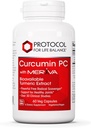 PROTOKOL PRO LIFE BALANCE Curcumin PC - s fosfatidylcholinem pro absorpci - Společná mobilita, flexibilita a imunitní podpora - Turmerický dodatek - Non- GMO & Halal - 60 Veg Kapsle