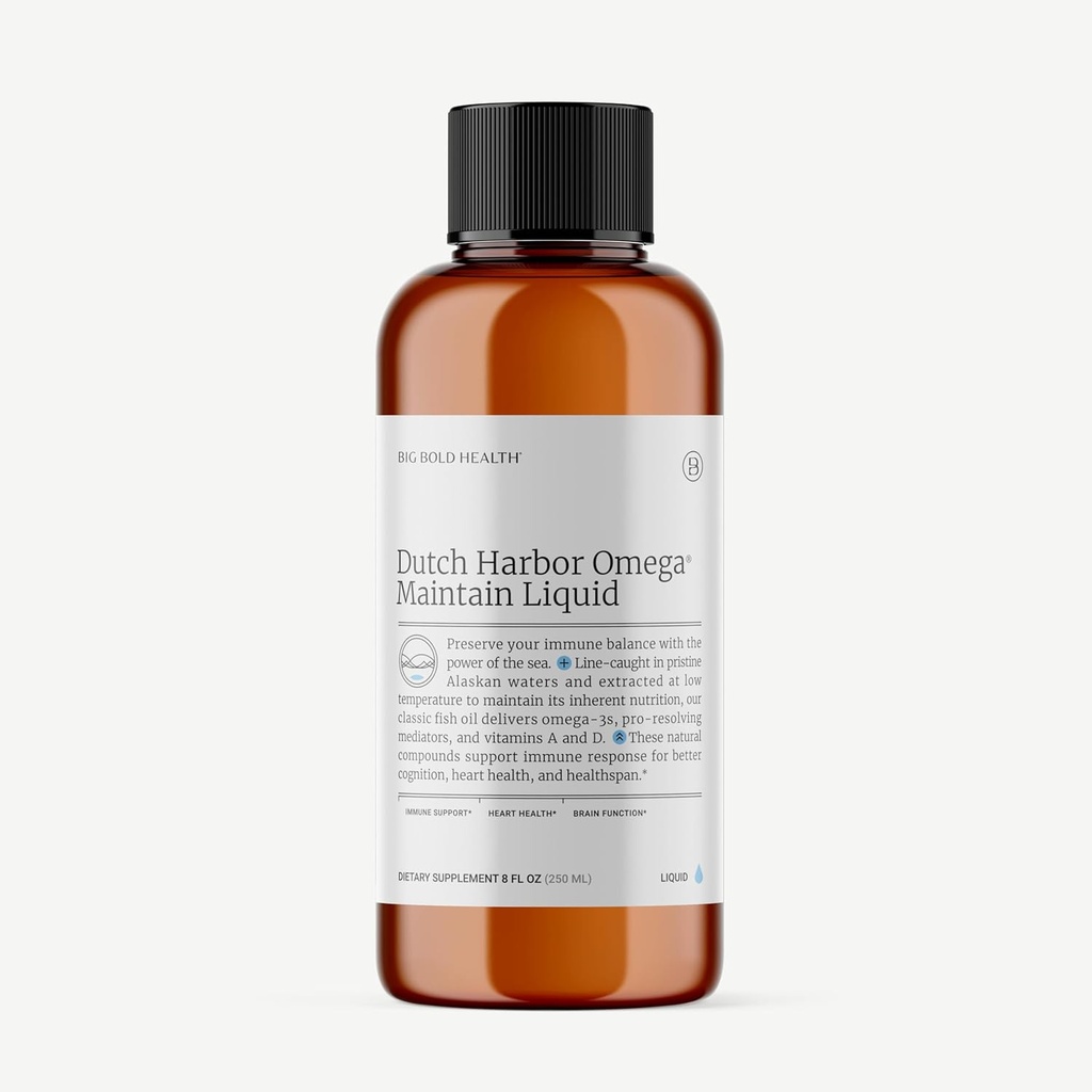 2 Měsíční zásoba - Dutch Harbor Omega ™ Is124; 8 oz., 50 Servings, Natural Lemon Flavor Is124; Wild Aljaskan Cod Equipment Fish Oil 124; Includes Omega33 Fatty Acids with DPA, DHA, & EPA