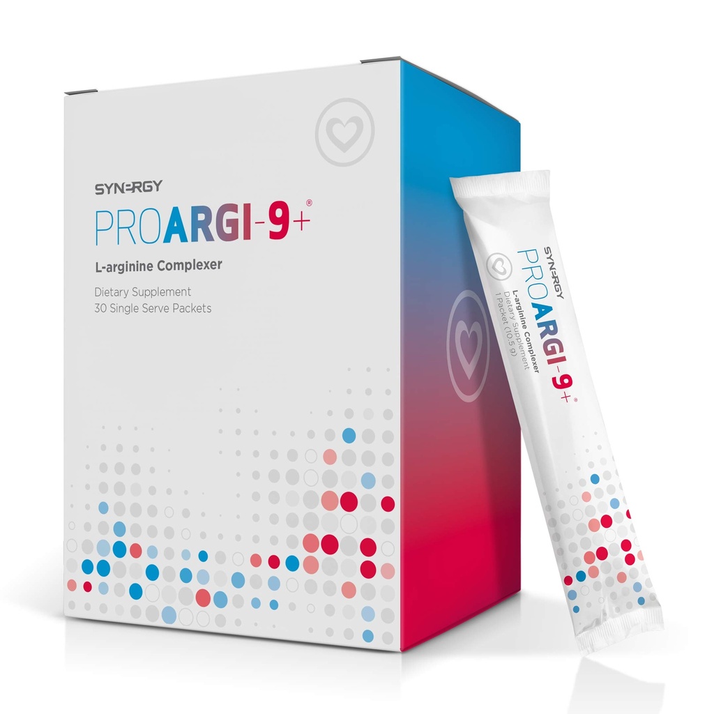 Synergie ProArgi-9 Plus L- Arginine Complexer Dietní dodatek - Smíšené Berry - 30 Packets