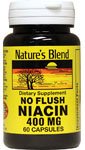 Nature 's Blend Niacin No Flush 400 mg 60 Kapsle