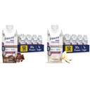Zajistit Max protein Mléčná čokoláda a francouzské vanilkové nutriční třesky, 30g protein, 150 kalorií, 12 balení Bundle