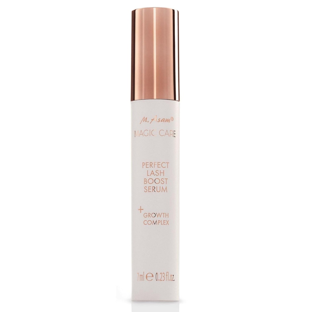 M. Asam MAGIC CARE Perfect Lash Boost sérum (0.23 Fl Oz), Eylash sérum pro plné řasy & Obočí, více hustší a delší řasy a brow Díky růstovému komplexu, Vegan Beauty Product
