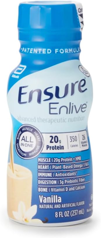 Zajistit Enlive Pokročilé Terapeutické Nutriční třesy, Vanilla, 8oz Lahvičky, Případ 24