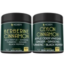 Bundle 7in1 Berberine HCl 97% Doplňky a 6in1 Premium Ceylon Skořice Doplňky