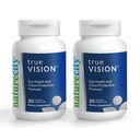 NatureCity True- Vision Eye Health Supplement - Plant- Based Lutein and Zeaxanthin with High Potency Saffron 20mg - Blue Light Protection, Support Central and Night Vision (60 Veggie Kapsle)