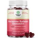 Hormon Balance pro ženy Gummies všech věkových kategorií - PMS Support Supplement pro ženy k regulaci menstruační cyklus a Hormonální Balance Menopauza & Mood Swings s vitaminem B6 & Dong Quai - 60 Žvýkání