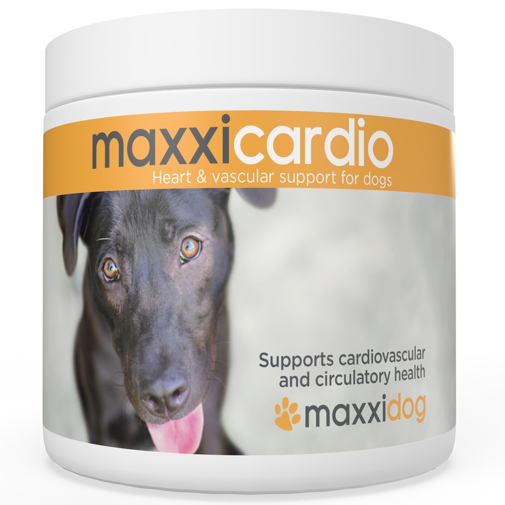 maxxipaws maxxicardio Heart & Kardiovaskulární prášek dodatek pro psy, 3.2oz