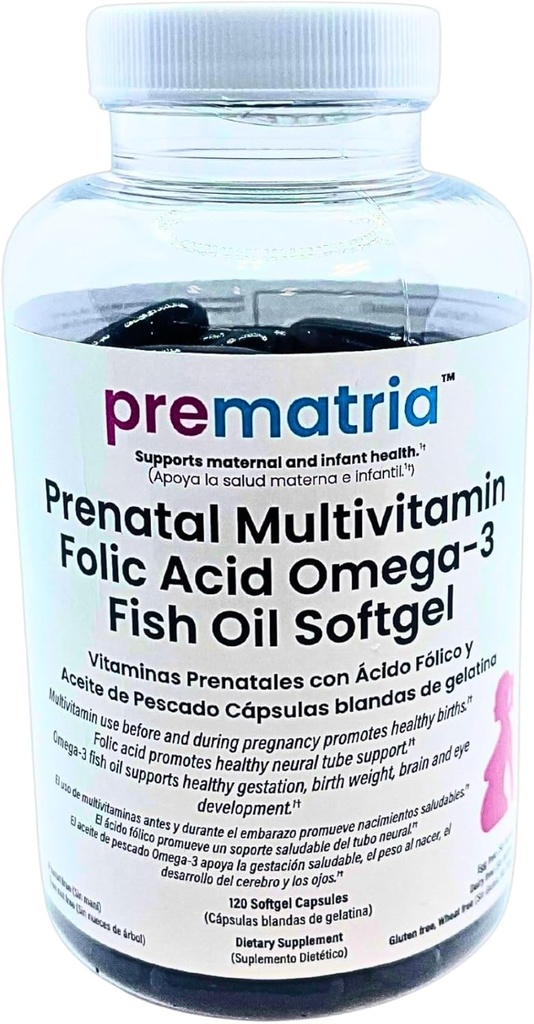 Prenatal Multivitamin Folic Acid Omega33 Fish Oil Softgel