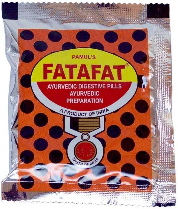 Fatafat Ayurvedic Stravovací pilulky (10x balení x 13g každý) od Indian Fancy