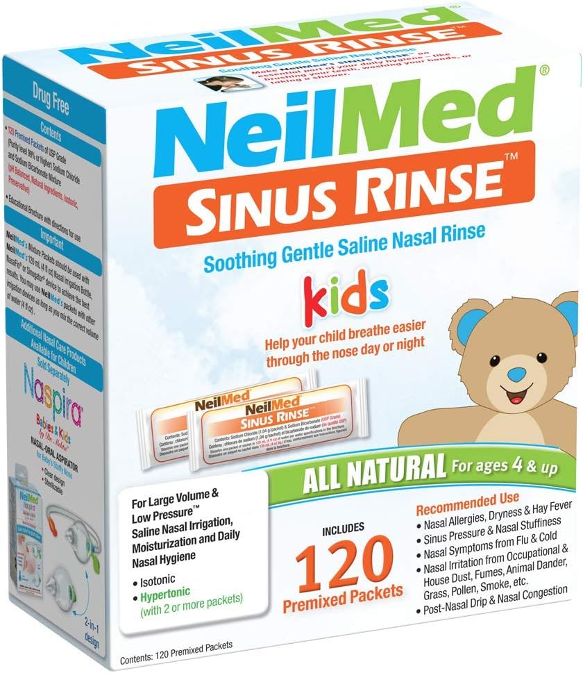 Neil Med Sinus Rinse Pediatric Packets, Premixed 120 / box