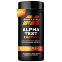 MuscleTech Termogenní Testosteron Booster pro muže, AlphaTest Thermo - T- Boost Mens dodatek s Tribulus Terrestris - Mužské Gym cvičení doplňky pro růst svalů, Stamina & Energy - 90 pilulky