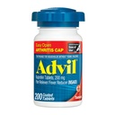 Advil Pain Reliever and Fever Reducer, Pain Relief Medicine with Ibuprofen 200mg for Joint Pain, Muscle Ache and Minor Artritis Pain Relief - 200 Coated Tablet with Easy Open Artritis Cap