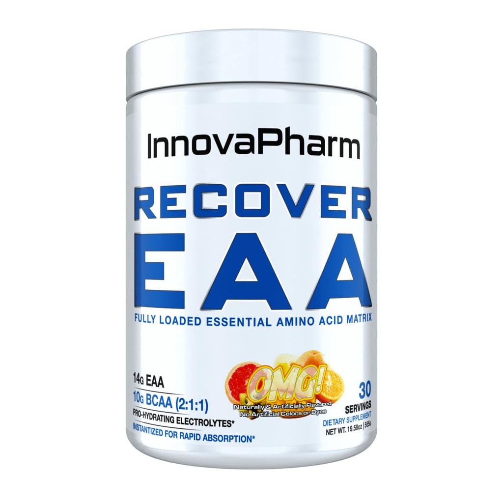 InnovaPharm Recover EAA Powder - Candy Apple Rancher - 19.5 Ounces