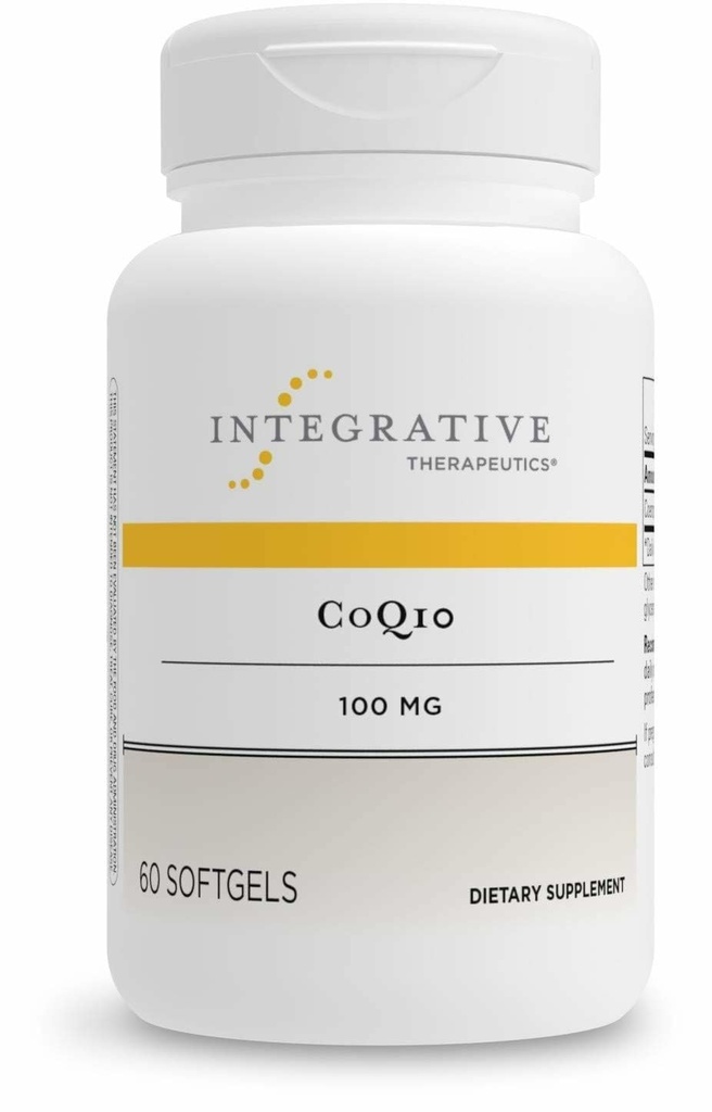Integrační terapeutika CoQ10 (100mg) - Buněčná energie, srdeční a mozková podpora Dodatek pro dospělé * - 60 Softgels (60 Služeb)