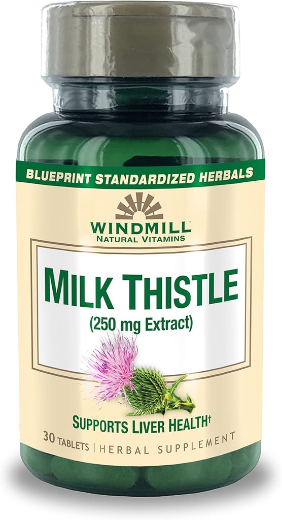 Windmill Milk Thistle 250 mg tablety 30 tablet