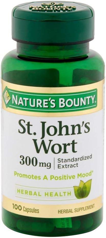 Přírodní Bounty St. John 's Wort 300 mg Kapsle 100 ea (balení po 7)