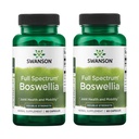 Swanson Double Strength Boswellia- Bylinný dodatek Podpora Joint Support- Ayurvedic Herb pro Joint Flexibility & Mobility Support- Made w / Boswellia Serrata Resin- (60 Kapsle, 800mg každý) 2 Pack
