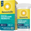Reew Life Adult Colon Care Probiotic Supplement, Gluten, Dairy & Soy Free, 80 Miliardy CFU per Capsule, 60 Kapsle (Balík May Vars)